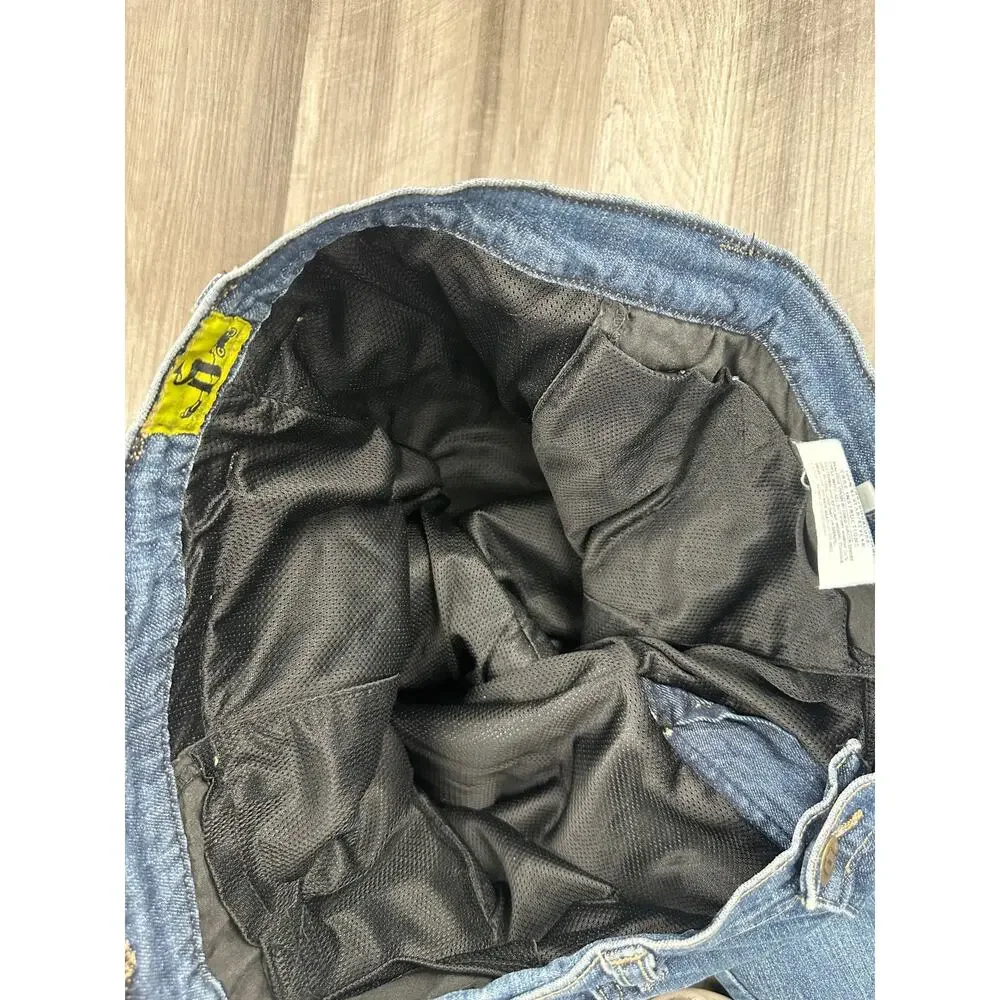Sartso Killer Kevlar Motorcycle Jeans Blue — Size 36